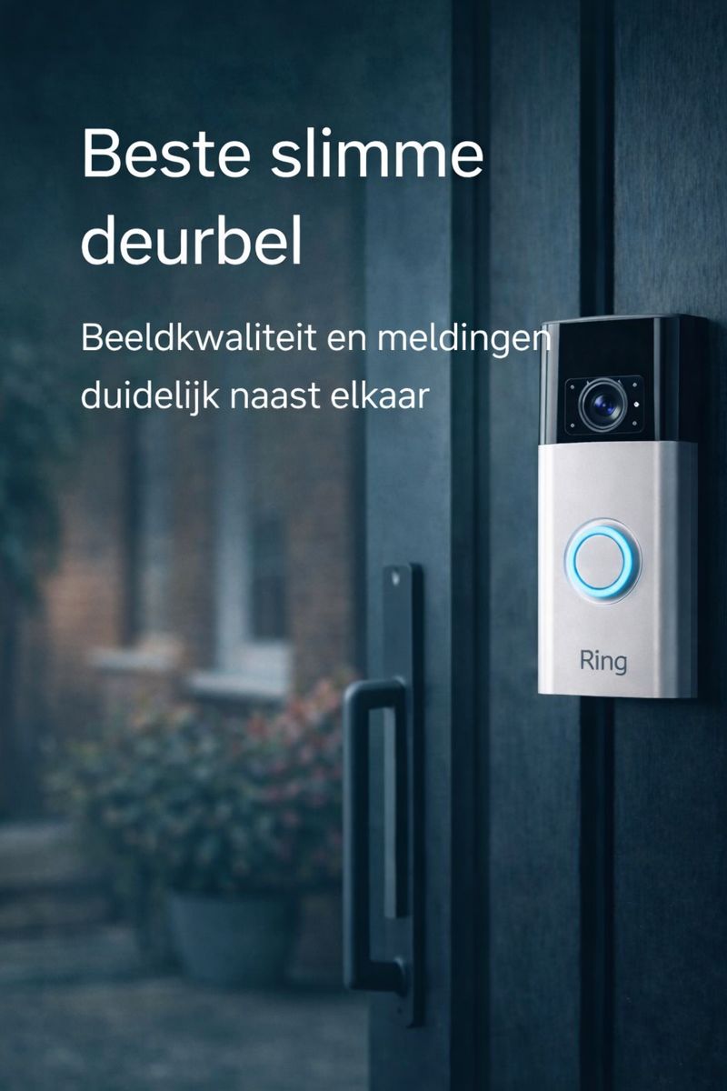 Vergelijking: beste slimme deurbel – beeldkwaliteit en meldingen